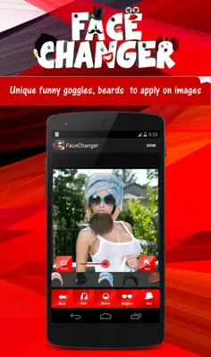 Funny Face Changer android App screenshot 2